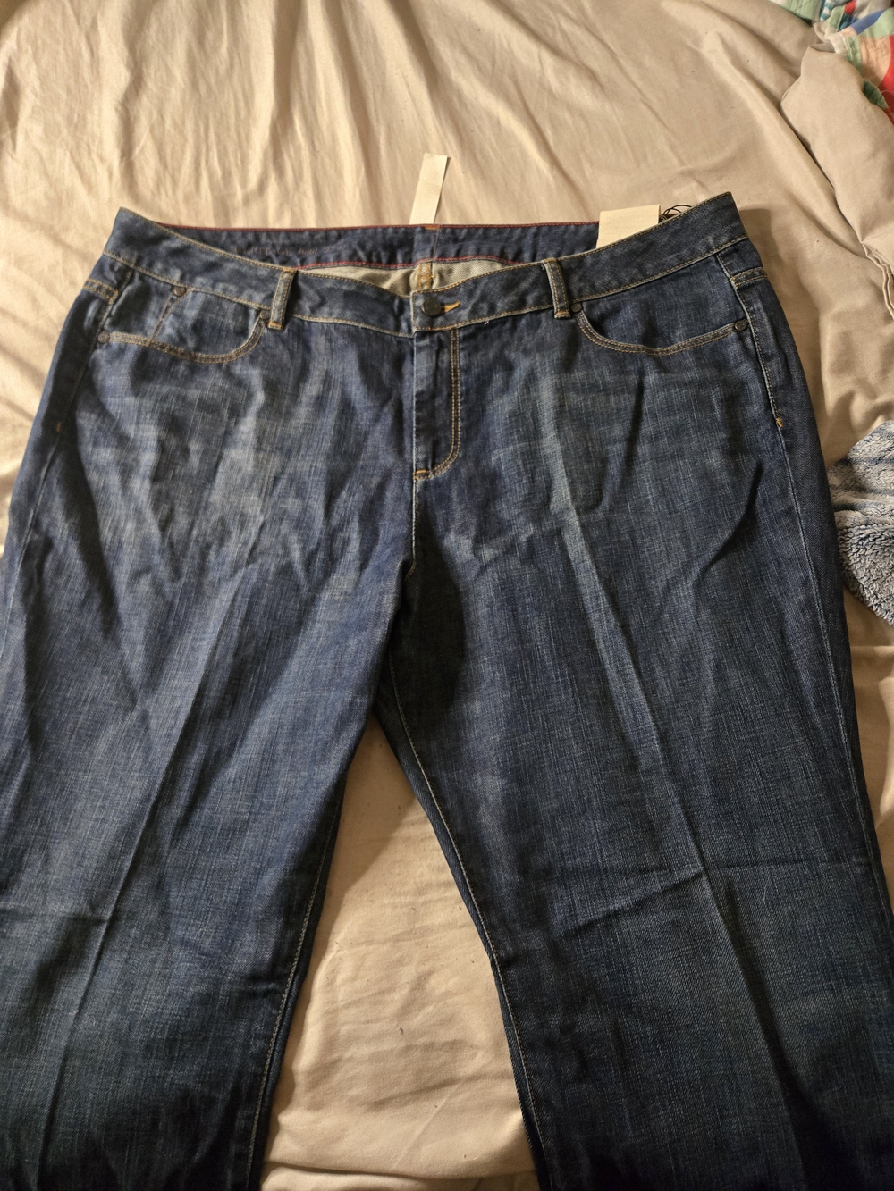 Talbots Dark Blue Women's Boot Cut Jeans